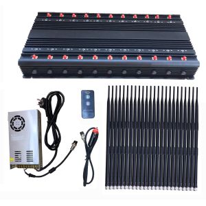 40M 2W 22 Antenna 5G Signal Jammer with Car Charging