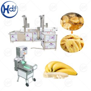 HuaFood maquina de fazer banana chips banana chips machine automatic