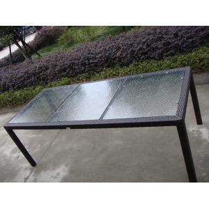 outdoor dining set rattan chair and table