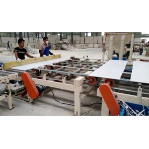 Waterproof Dustproof Rotproof Ceiling Tiles Gypsum Board Laminating Machine