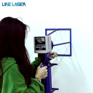 30W 50W 60W 80W 100W Handheld Fiber Laser Marking Machine for Color Fiber