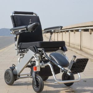 220.46LB Load Lightweight Electric Wheelchair For Handicapped
