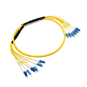 Simplex 6 Core Fiber Optic Patch Cord Length 1m 2m 3m Low insertion loss