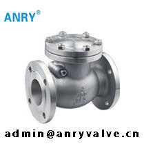 High Pressure API 6D Swing Check Valve 900lbs RTJ Flanged Stellite No.6 Disc