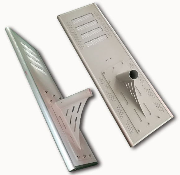 Integrated IP65 50w Solar LED Street Light Rust Proof