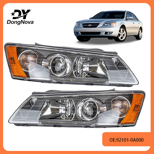 92101-0A000 92102-0A000 Car Head light lamp auto headlight for hyundai SONATA 2004 Headlight US Edition