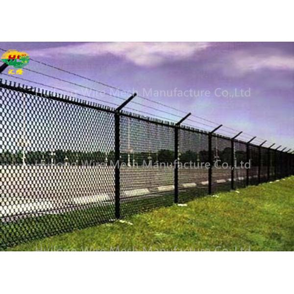 8 Gauge Chain Link Wire Fence 2.5" Mesh 48" X 50" High Safety