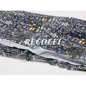 Poly Yarn Spandex Pattern Print Activewear Knit Fabric Waterproof Airproof