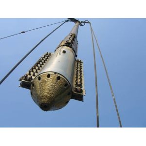 50 Hz Electrical Vibroflot With Amplitude 0 - 2.5 Mm For B2B Use 50 Hz