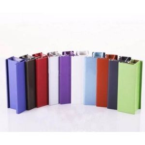 Square 6063 T3-T8 Aluminium Sliding Door Profiles 0.8-3.0mm Thickness