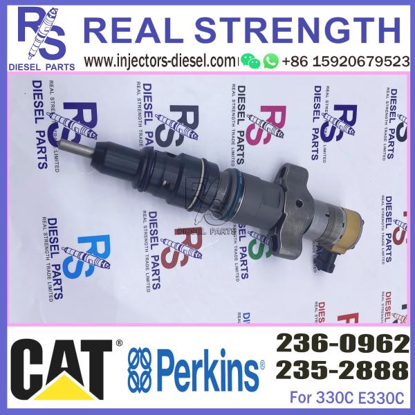 Diesel Engine Fuel InjectorExcavator Accessories Diesel Motor Parts 236-0962 235-2888 for Caterpillar CAT 12H 330C 637D