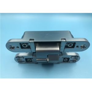 Zinc Alloy 3D Concealed Hinges With Pearl Chrome Surface Finishing