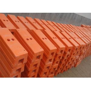 Temp Fence Panesl With HDPE blow mold base filled water panel size 2.1m*2.4m