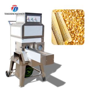 Industrial Stainless Steel Corn Sheller Equipment , Automatic Sweet Corn Seed