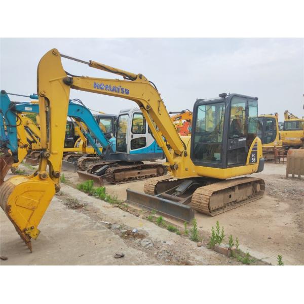 Used Komatsu Mini Excavator PC56-7 Made in Japan on Promotion, Secondhand