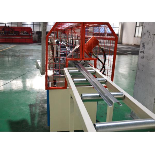 Buy Omega Furring Channel Cold Stud And Track Roll Forming Machine With Single Chain at wholesale prices