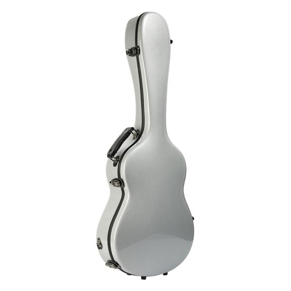 Buy 39 Inch Fiberglass Classical Guitar Case Silver at wholesale prices