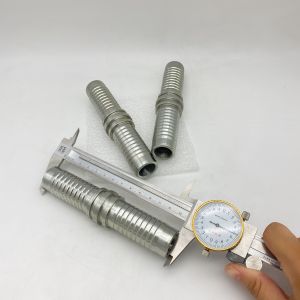 Quality Metric Standpipe Swaged Hose Fitting 90011 Double Connector High Pressure for sale
