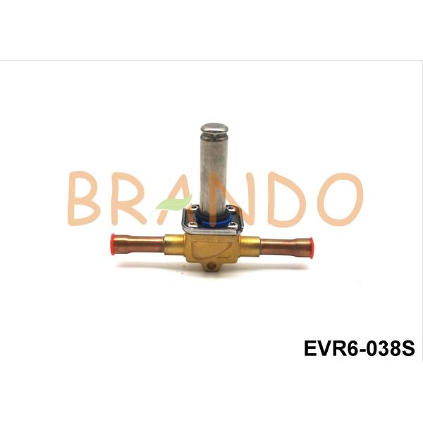 Buy 24Voltage DC G3/8'' Inch Threaded EVR6-038S Chiller Refrigeration Solenoid Valve at wholesale prices
