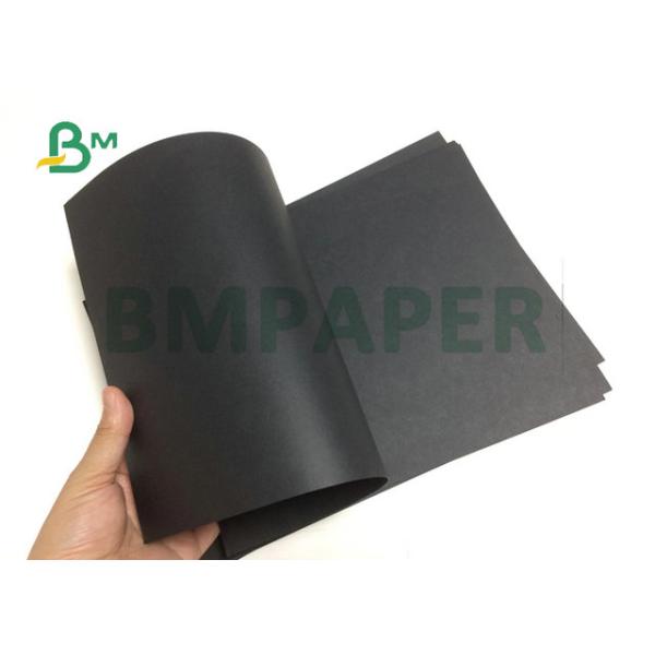 SRA1 Size Uncoated 350gsm 400gsm Black Cover Boards Sheet For Book Covers 