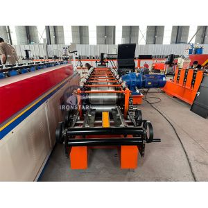 211 Omega bracket roll forming machine in Russia