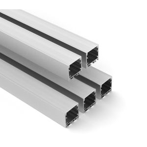 Aluminum LED Profile Recessed Width35*High35mm with UGR diffuser