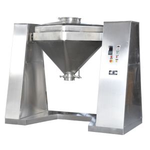 Stainless Steel 304 Square Cone Powder Mixer Machine 400kg Capacity