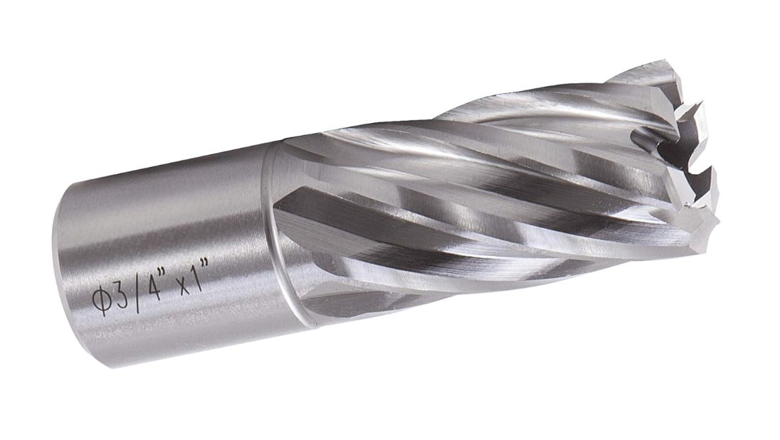 3/4 Inch HSS Annular Cutter Weldon Annular Cutter For Drill Press