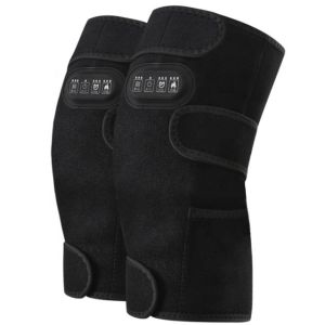 Flexible thermal Heated Knee Pad Carbon fiber For Old Leg Pain Relief
