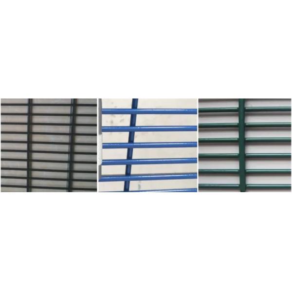 Steel Wire 358 Anti - Cut type High Security Mesh Panel Fence Residential District