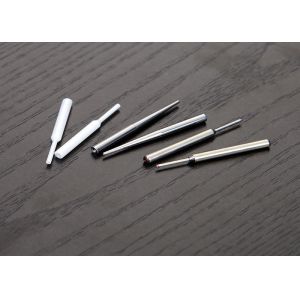 Ceramic / Tungsten Carbide Coil Winding Nozzle , White Wire Guide Tube