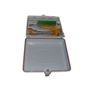 China Fiber Splitter Termination Box 48 Core Pre-loaded With 1x32 PLC ABS Module Type on sale China Fiber Splitter Termination Box 48 Core Pre-loaded With 1x32 PLC ABS Module Type on sale
