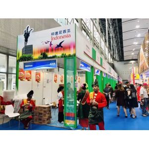 Modular aluminum exhibition booth, portable exhibition booth aluminum made