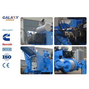 GS40 Blue Color 77KW 103hp Cable Pulley Machine Max Intermittent Pull 40kN