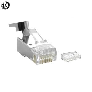 Modular Network Cable Accessories Cat7 RJ45 Plug 8P Connector 8P8C Shielded