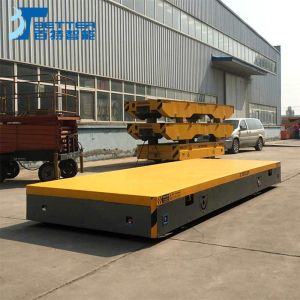 Transport 30t Trackless Turning Electricmaterial Transfer Carts