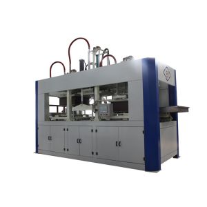 Biodegradable Fully Automatic Pulp Molding Equipment , PLC + Touch Screen