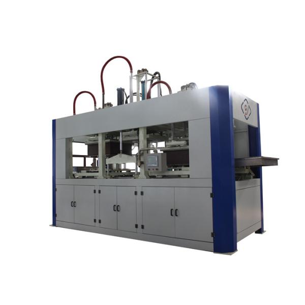 Biodegradable Fully Automatic Pulp Molding Equipment , PLC + Touch Screen