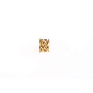 Plastics Injection Insert Brass Knurled Nut Non Standard Customization