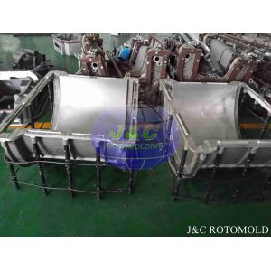 Custom CNC Processed Rotomolded Slide Molds , Plastic Products Rotational