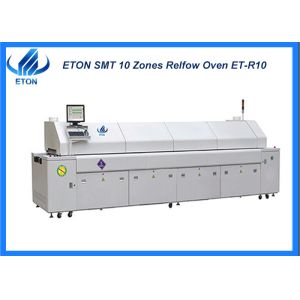 10 Zones SMT Reflow Oven Machine 90KW Power Frequency Motor Drive