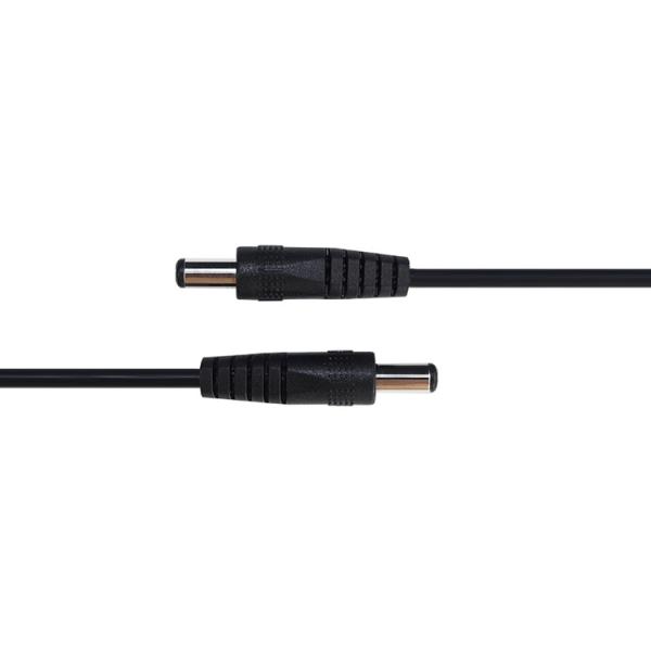 OEM 1M 3M 12V 5V Male To Male 2 Cores 5.5X2.5mm 5.5X2.1mm 1.35x3.5mm DC Power Cable