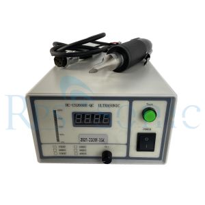 Quality 35Khz 500w Titanium Ultrasonic Cutting Equipment For Fabric Sealing for sale