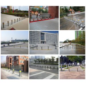 Integrated Automatic Rising Bollard Remote Control AC220V 50Hz For Parking