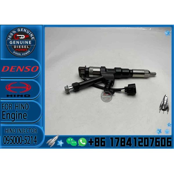 0950005215 Fuel Injector 095000-5215 0950005215 095000-5214 for P11C Engine Excavator SK450-8 SK480-8