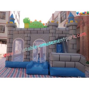 Custom Inflatable Bouncer Slide Commercial Grade With PVC Tarpaulin