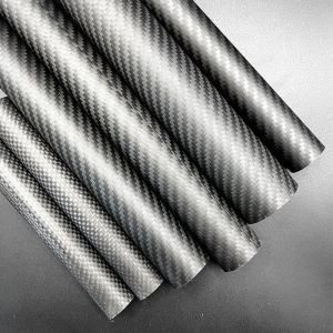 Customized 3K to12K Prepreg Carbon Fiber Tubes in Different Finishes