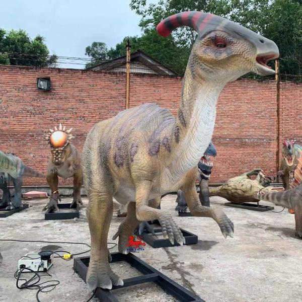 Silicone Realistic Animatronic Dinosaur Jurassic Park FCC Certification
