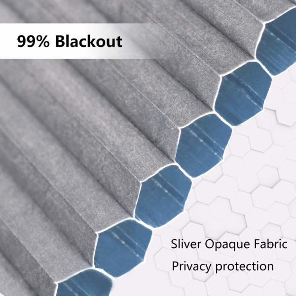 Buy Blackout Double Cell Honeycomb Blind Blackout Fabric For Window Blind at wholesale prices