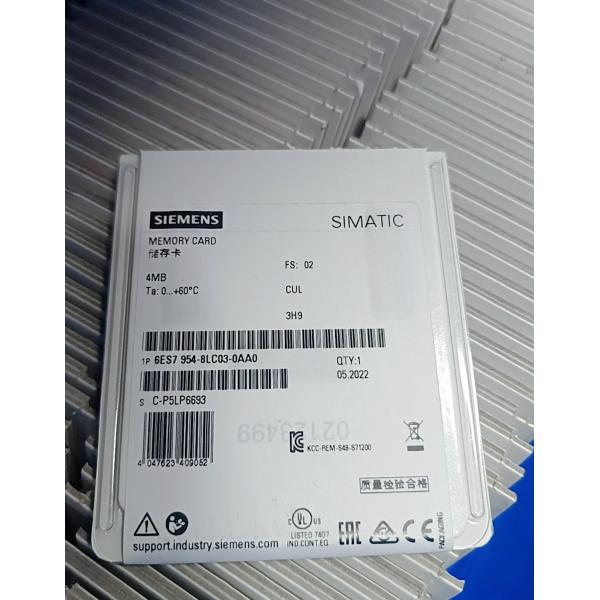 6ES7954-8LC03-0AA0 Siemens SIMATIC Memory Card For Various Storage Cards